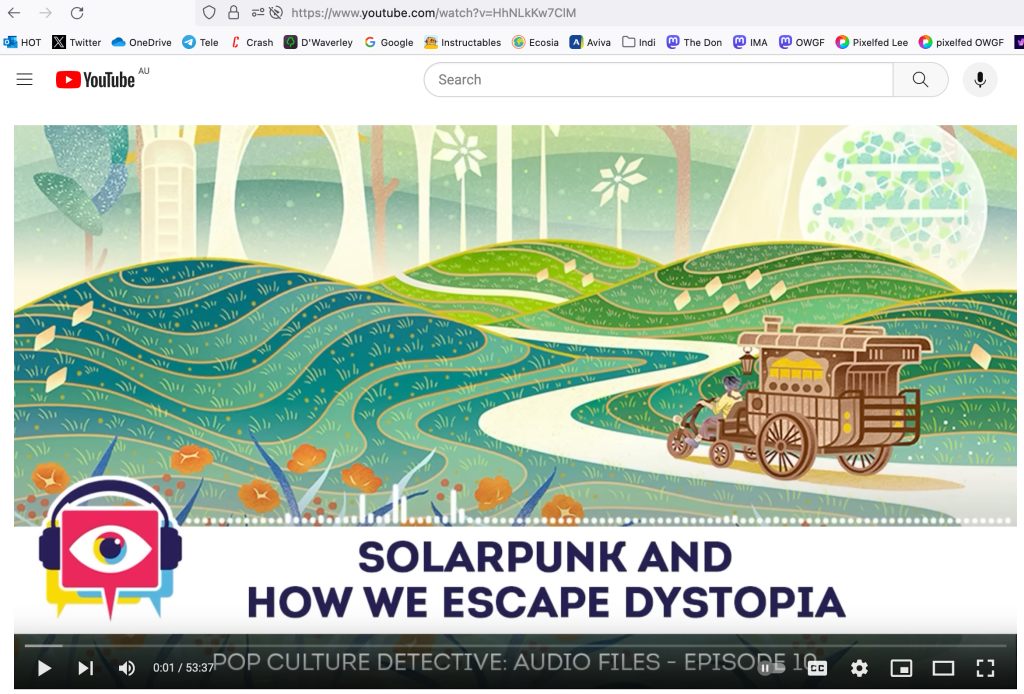 Solarpunk and how we escape&nbsp;dystopia.