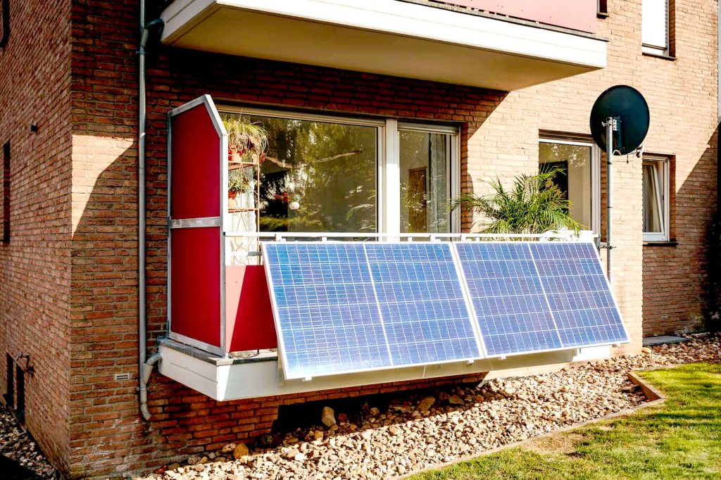Solar Panels on Balcony