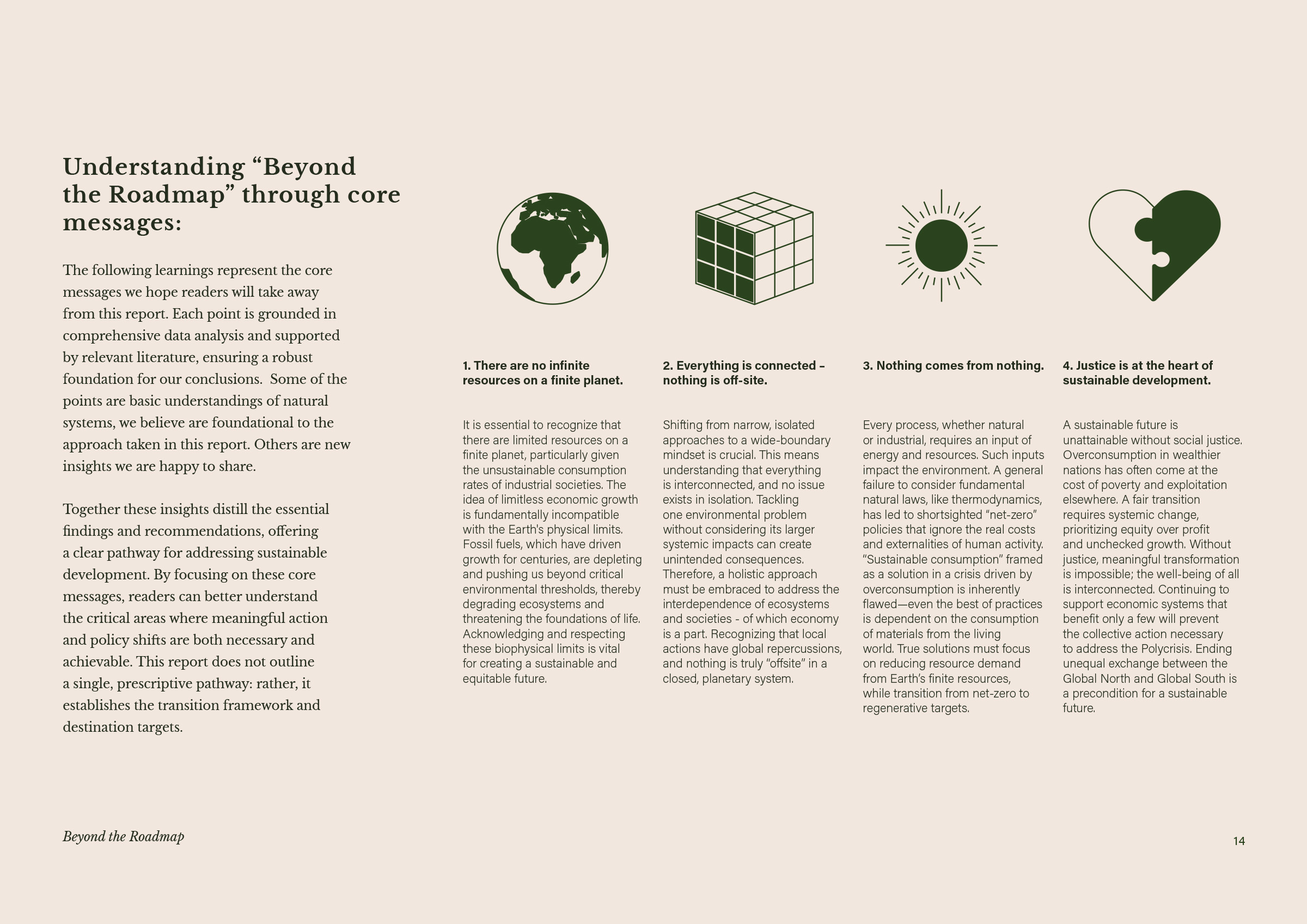 Random pages from Reduction Roadmap PDF